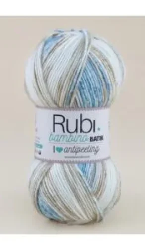 Ovillo de lana Rubí multicolor